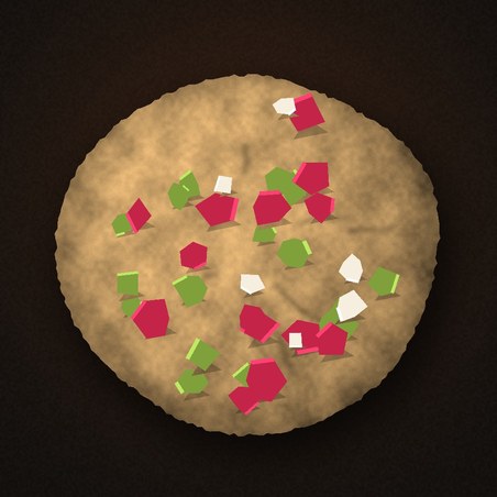 Cookie Pistache Framboise – cookie fait maison Amadiam